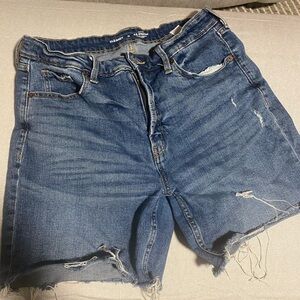 Old Navy Distressed Blue Jean Shorts